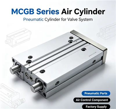 MCGB-03-20-125 மினி ட்வின்-கைட் நியூமேடிக் சிலிண்டர்